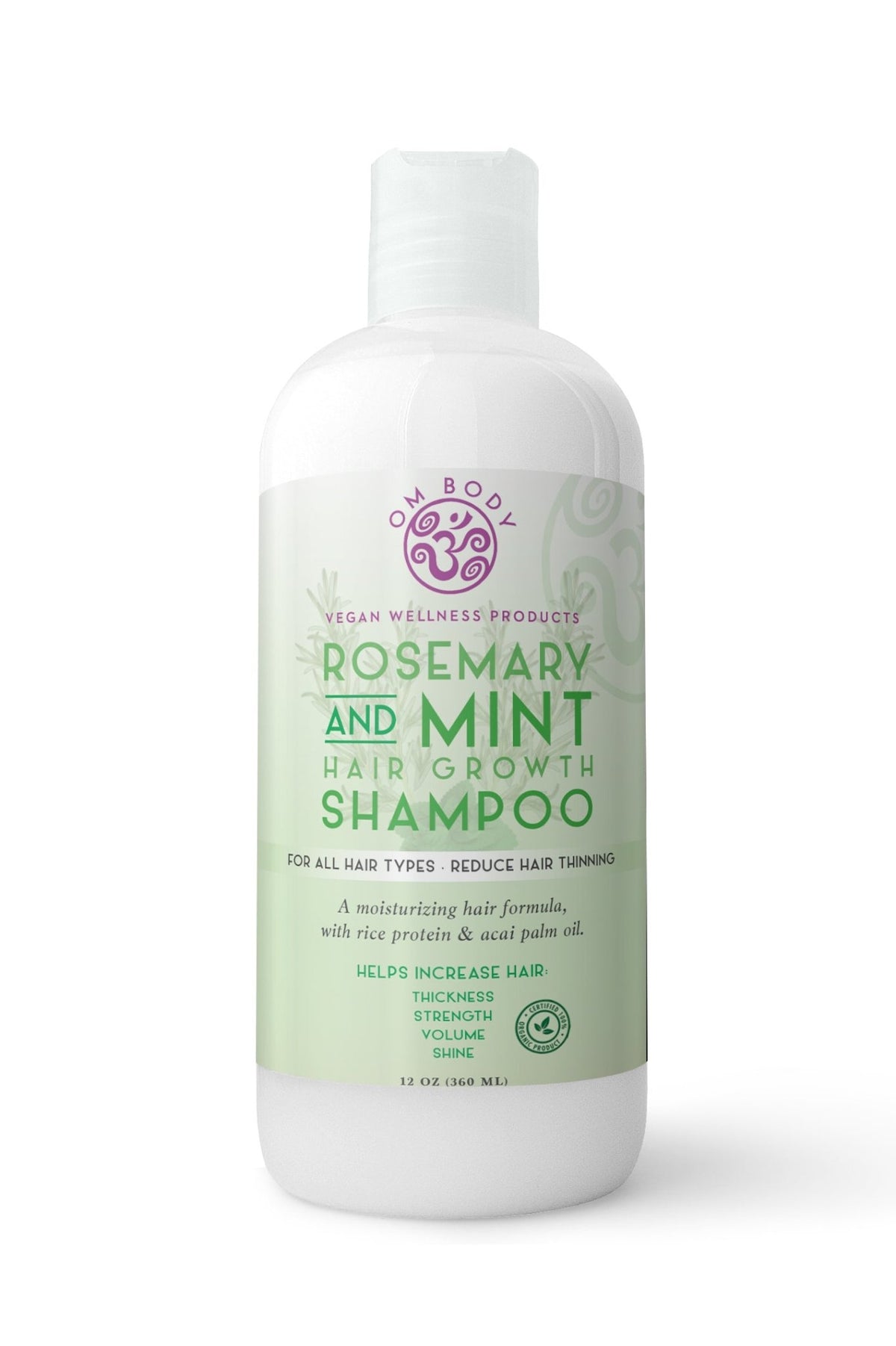 Rosemary &amp; Mint Hair Growth Shampoo - OmBodyandSoul