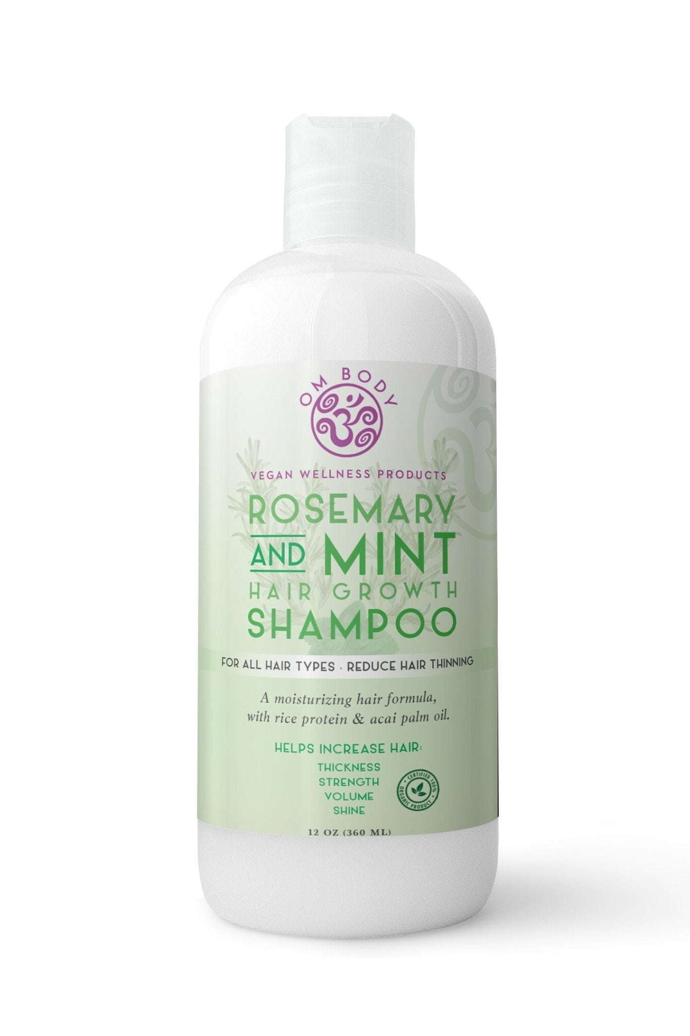 Rosemary & Mint Hair Growth Shampoo - OmBodyandSoul